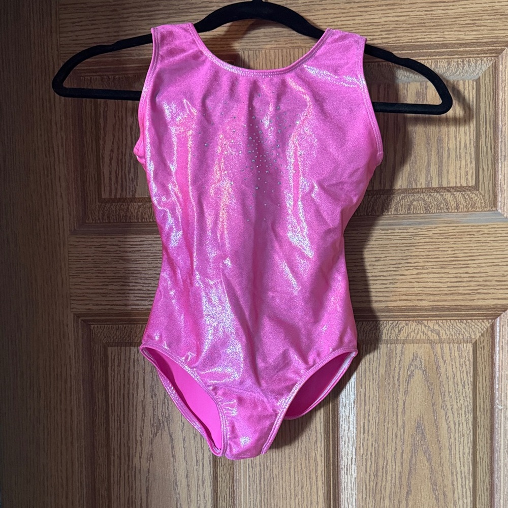 Shimmering Pink Leotard